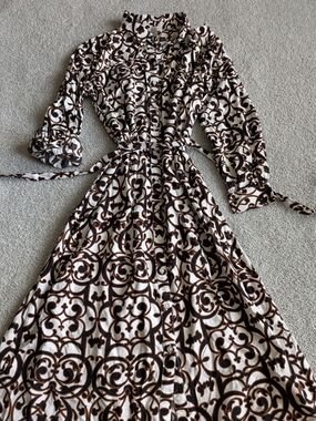 loft laser cut dress LOFT Laser Cut Scallop Hem Sheath Dress Size 4